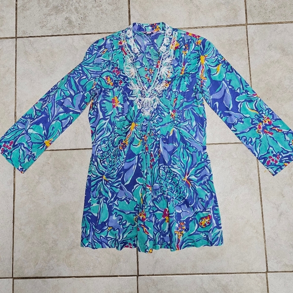 Lilly pulitzer top xs - Picture 1 of 5